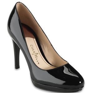 Cole Haan Black Patent Leather Heels